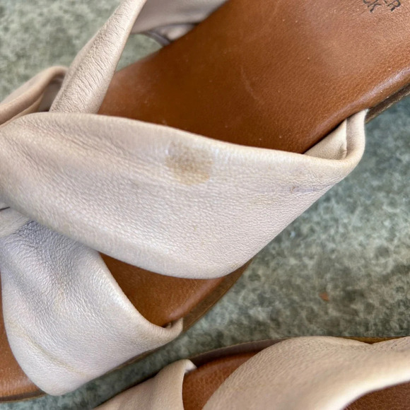 Mila  Paoli pink twist platform sandals, size 9 - Picture 6 of 11